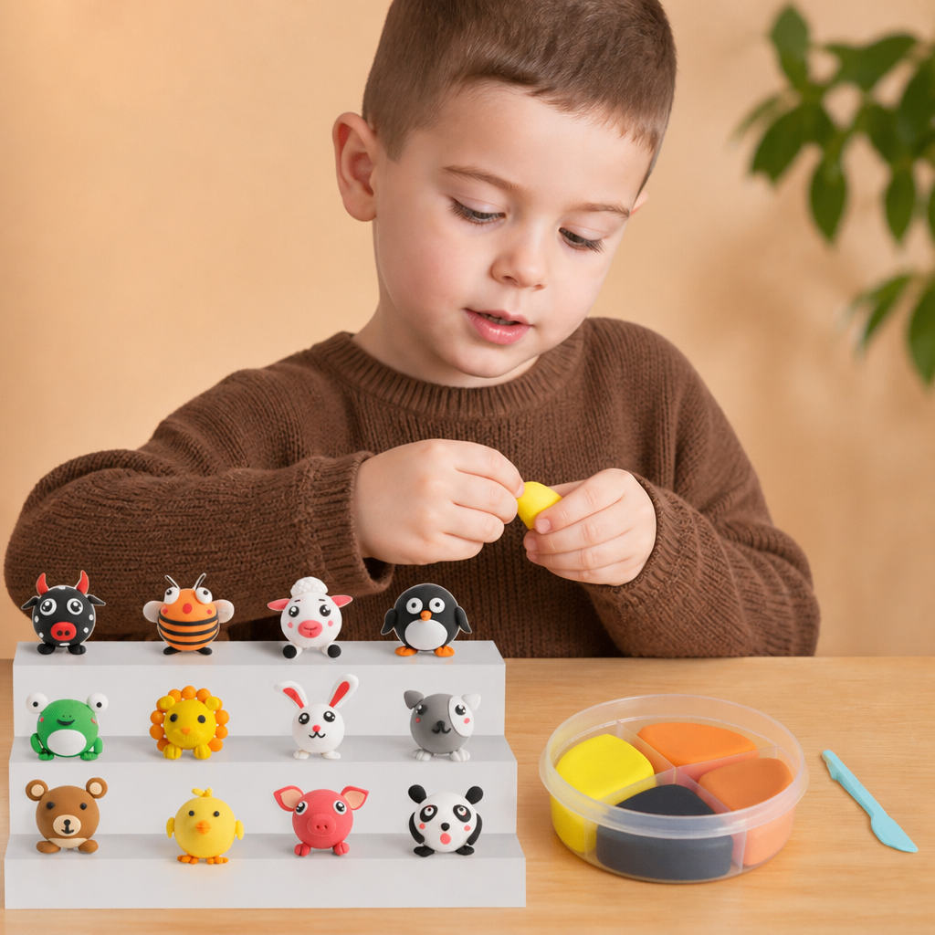 DIY Air Dry Clay Craft Kits for Kids