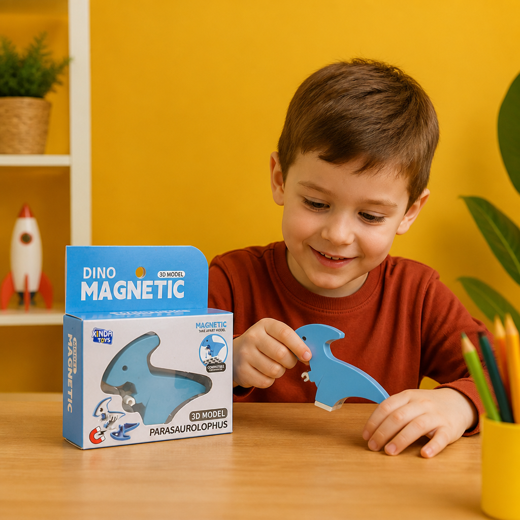 Magnetic Animal Skeleton Builder Set – STEM Take-Apart Learning Toy
