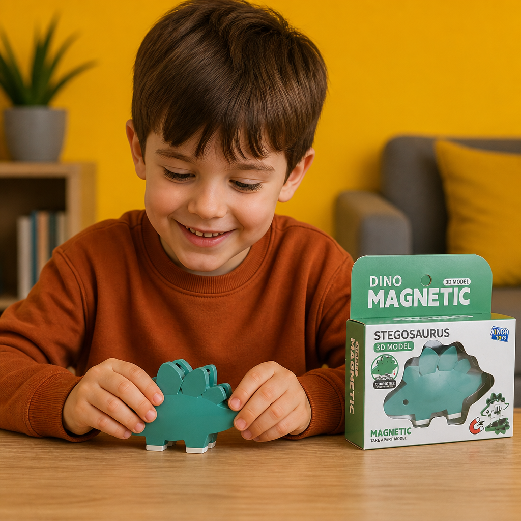 Magnetic Animal Skeleton Builder Set – STEM Take-Apart Learning Toy