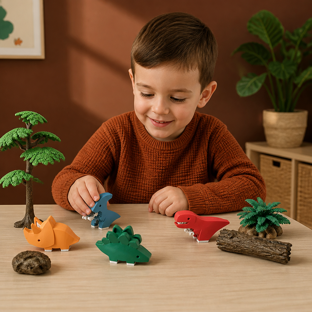 Magnetic Animal Skeleton Builder Set – STEM Take-Apart Learning Toy