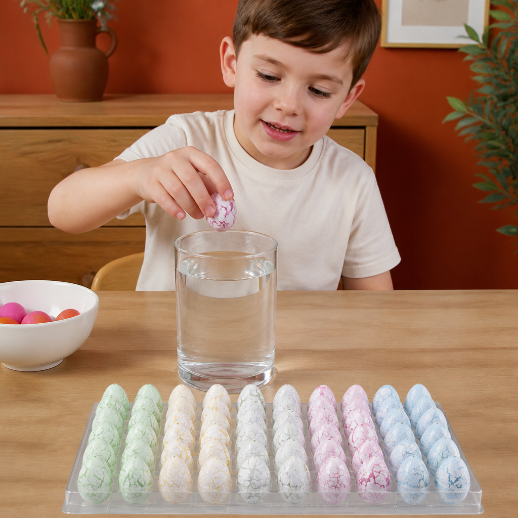 Hatching Dinosaur Egg Kit – Grow-in-Water Dino Eggs with Surprise Toys