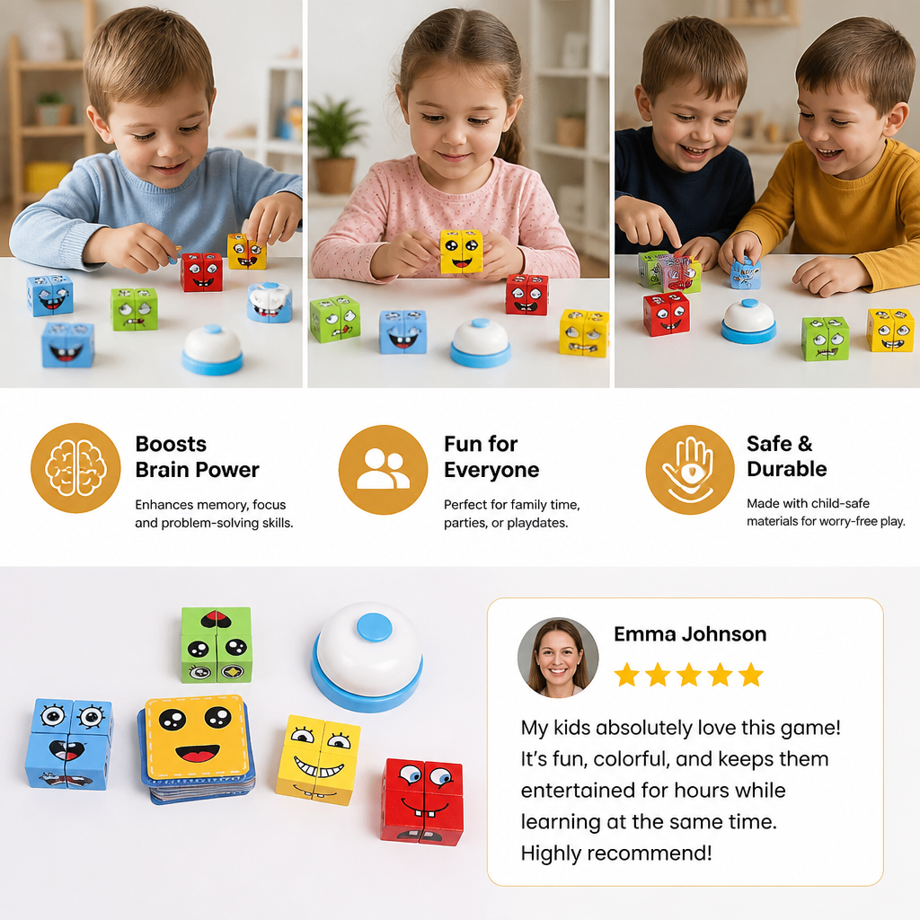 FaceCube - Family Game Set