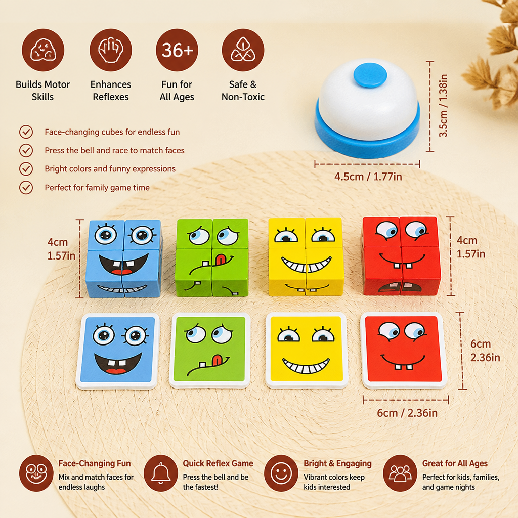 FaceCube - Family Game Set