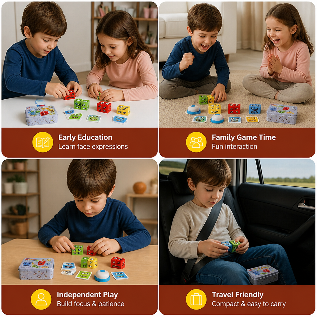 FaceCube - Family Game Set
