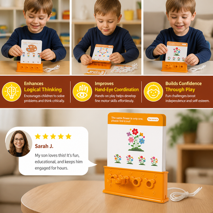 Logic key puzzle game for kids