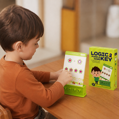 Logic key puzzle game for kids