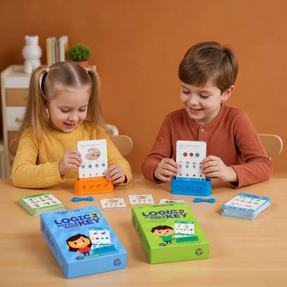 Logic key puzzle game for kids