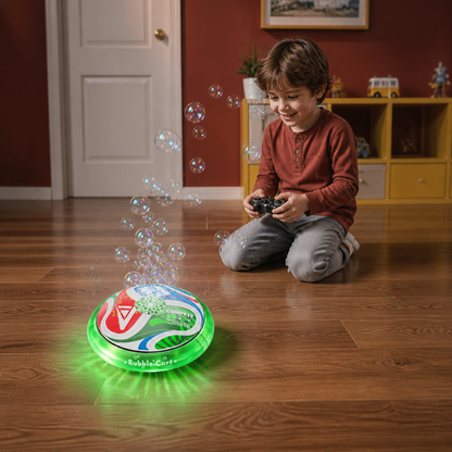 Remote Control Soccer Bubble Ball with Lights & Music
