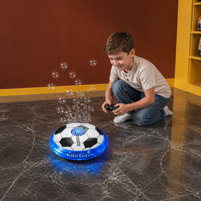 Remote Control Soccer Bubble Ball with Lights & Music