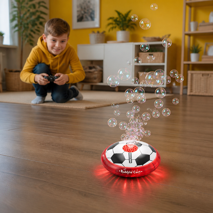 Remote Control Soccer Bubble Ball with Lights & Music