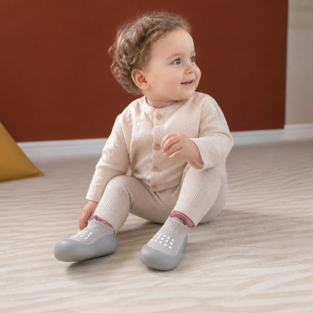 Baby Sock Shoes – Lightweight & Breathable First Walking Shoes