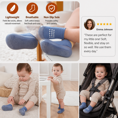 Baby Sock Shoes – Lightweight & Breathable First Walking Shoes