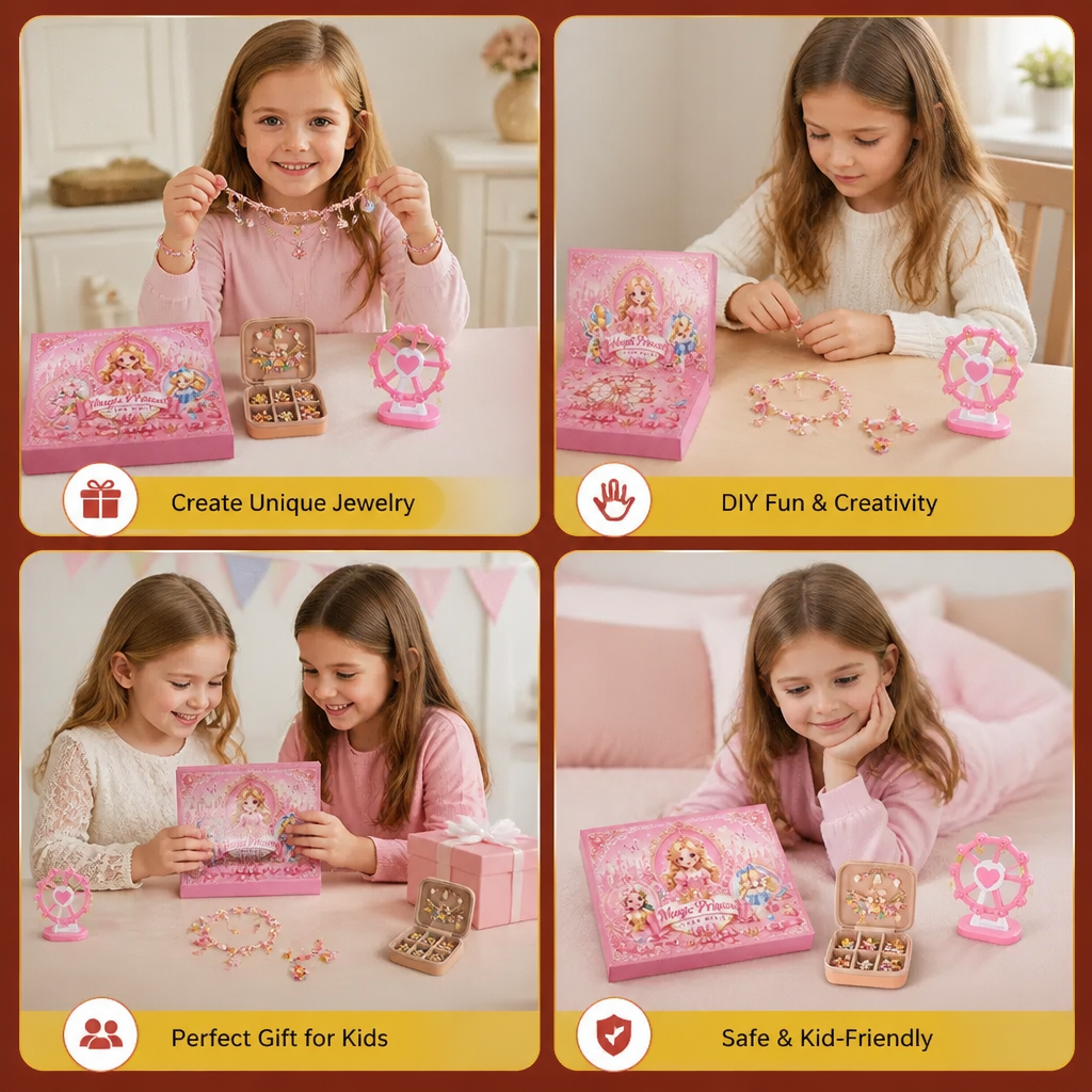 Princess DIY Jewelry & Bracelet Making Advent Calendar