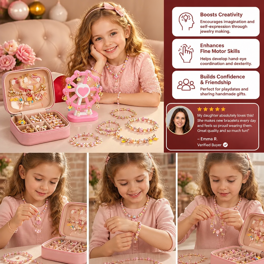 Princess DIY Jewelry & Bracelet Making Advent Calendar