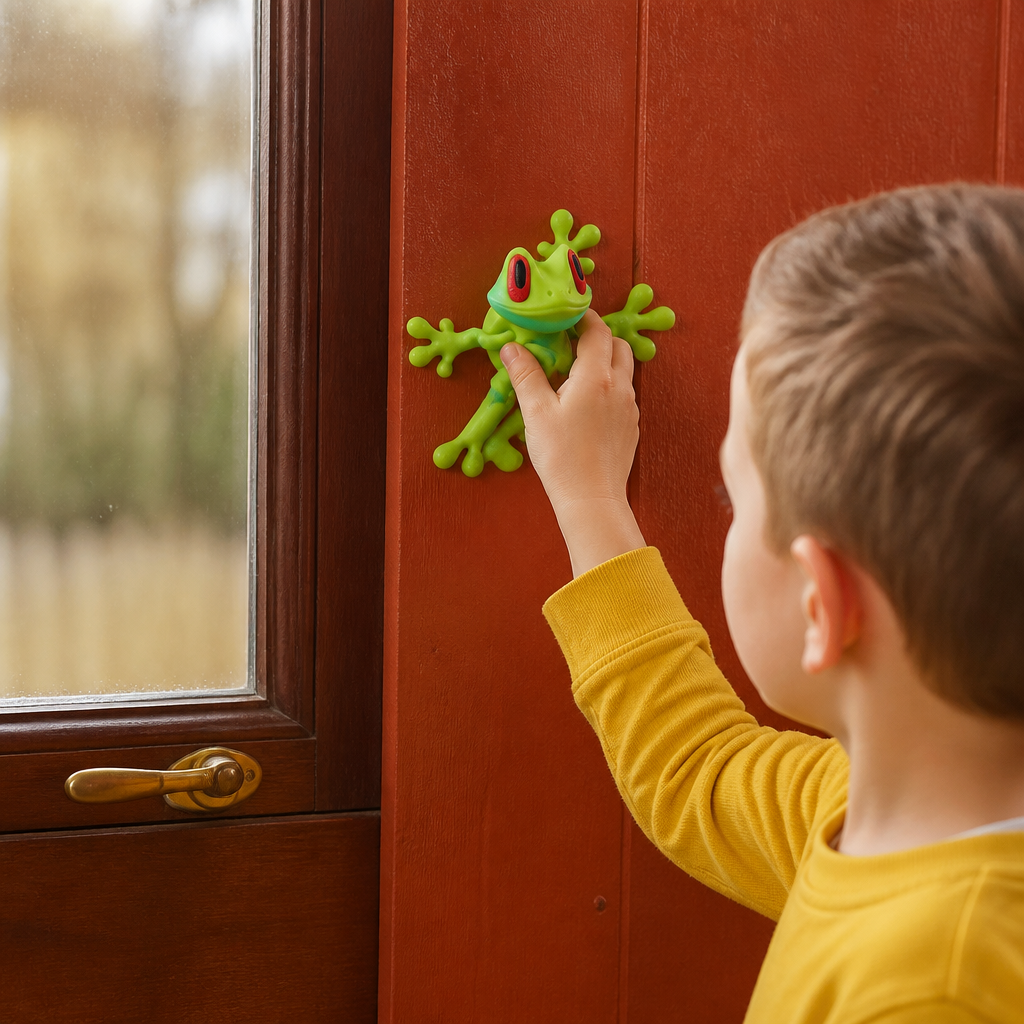 3D Printed Magnetic Flexible Frog Fidget Toy