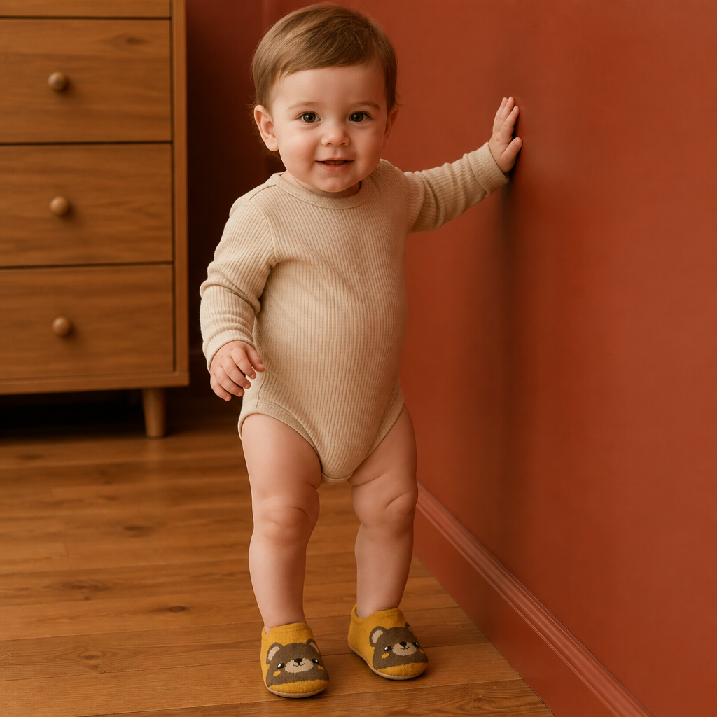 Non-Slip Cartoon Sock Shoes for Babies & Toddlers
