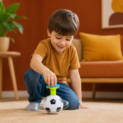 Interactive Light-Up Musical Spinning Top Toy for Kids