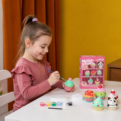 DIY Animal Plaster Painting Kit – Mold, Paint & Create Craft Set for Kids