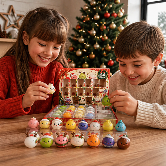 Mini Dumpling Squishy Toy Advent Calendar