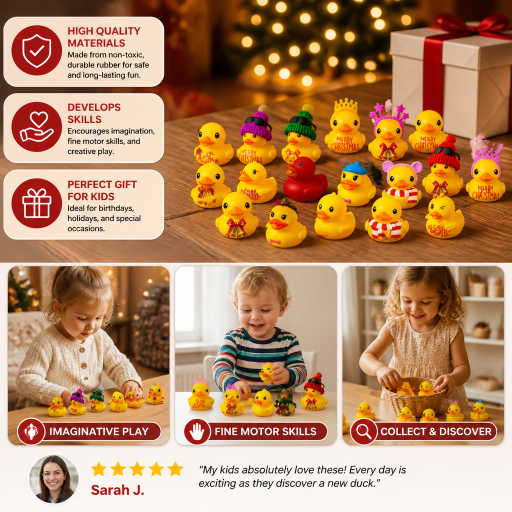 Rubber Duck Christmas Advent Calendar