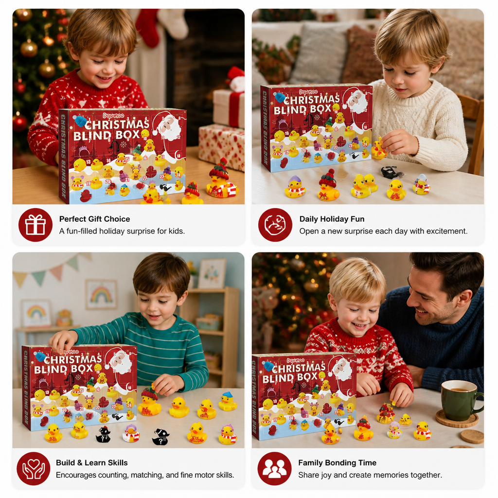 Rubber Duck Christmas Advent Calendar