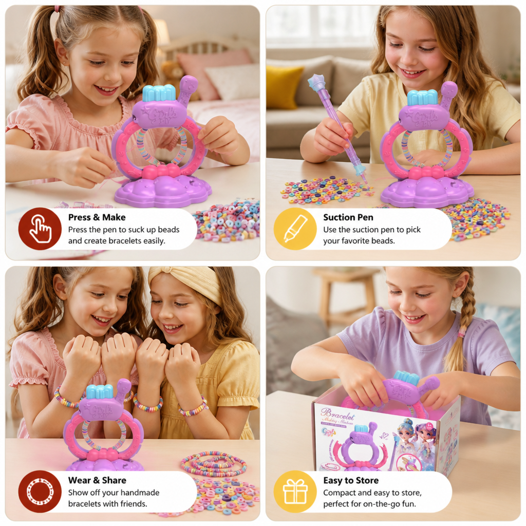 DIY Bracelet Making Machine Kit for Girls