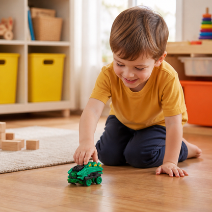 Jumping Transforming Racing Car Toy