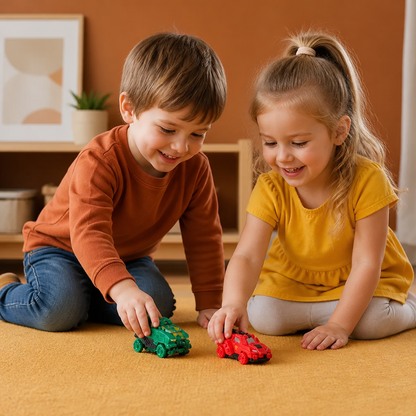 Jumping Transforming Racing Car Toy