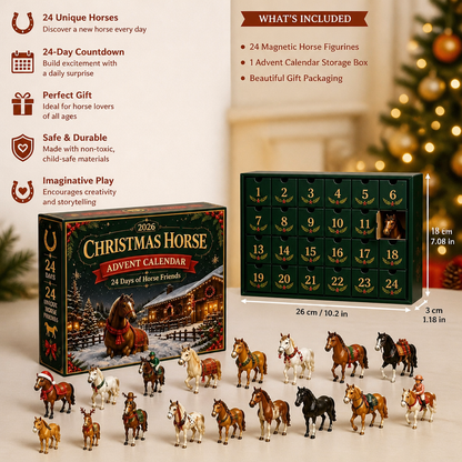Horse Lovers’ Advent Calendar – 24 Days of Christmas Surprises