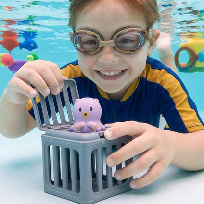 Children’s Diving Toy Set – Underwater Pool Toys with Storage Box
