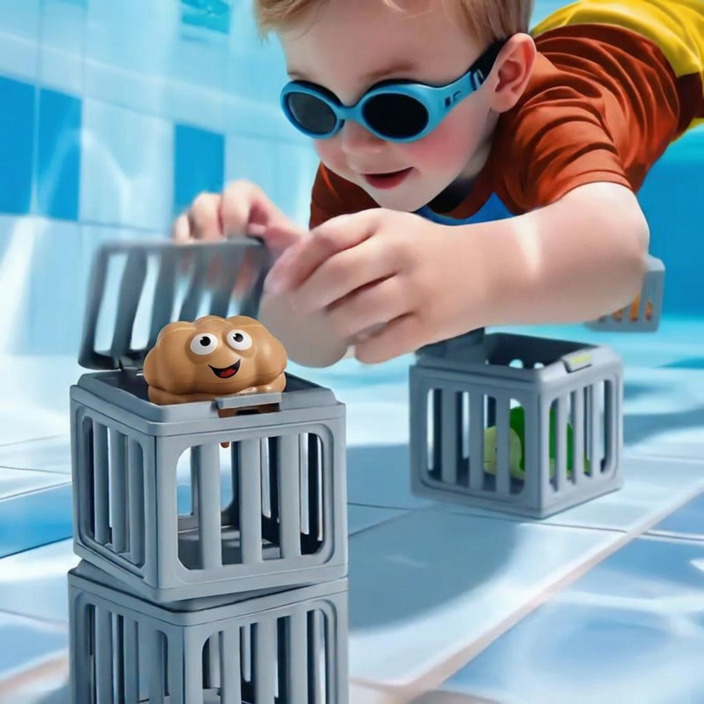 Children’s Diving Toy Set – Underwater Pool Toys with Storage Box