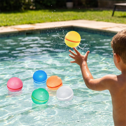 Reusable Water Balloons – Self-Sealing & Silicone