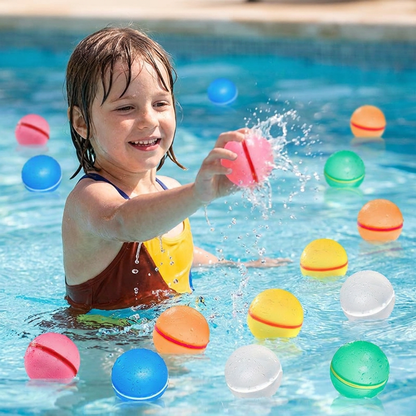 Reusable Water Balloons – Self-Sealing & Silicone