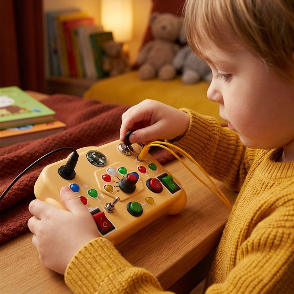 Montessori Activity Toy for Kids – Educational Game to Support Motor Skills, Understanding & Creativity
