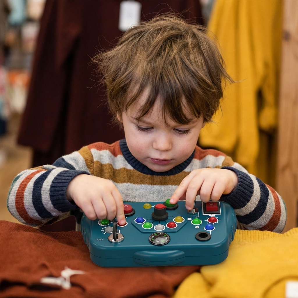 Montessori Activity Toy for Kids – Educational Game to Support Motor Skills, Understanding & Creativity