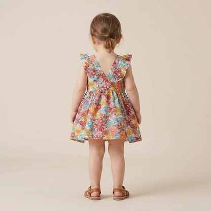 Vintage Meadow Dress Set & Bag