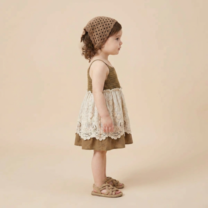 Boho Lace Outfit Set & Hat