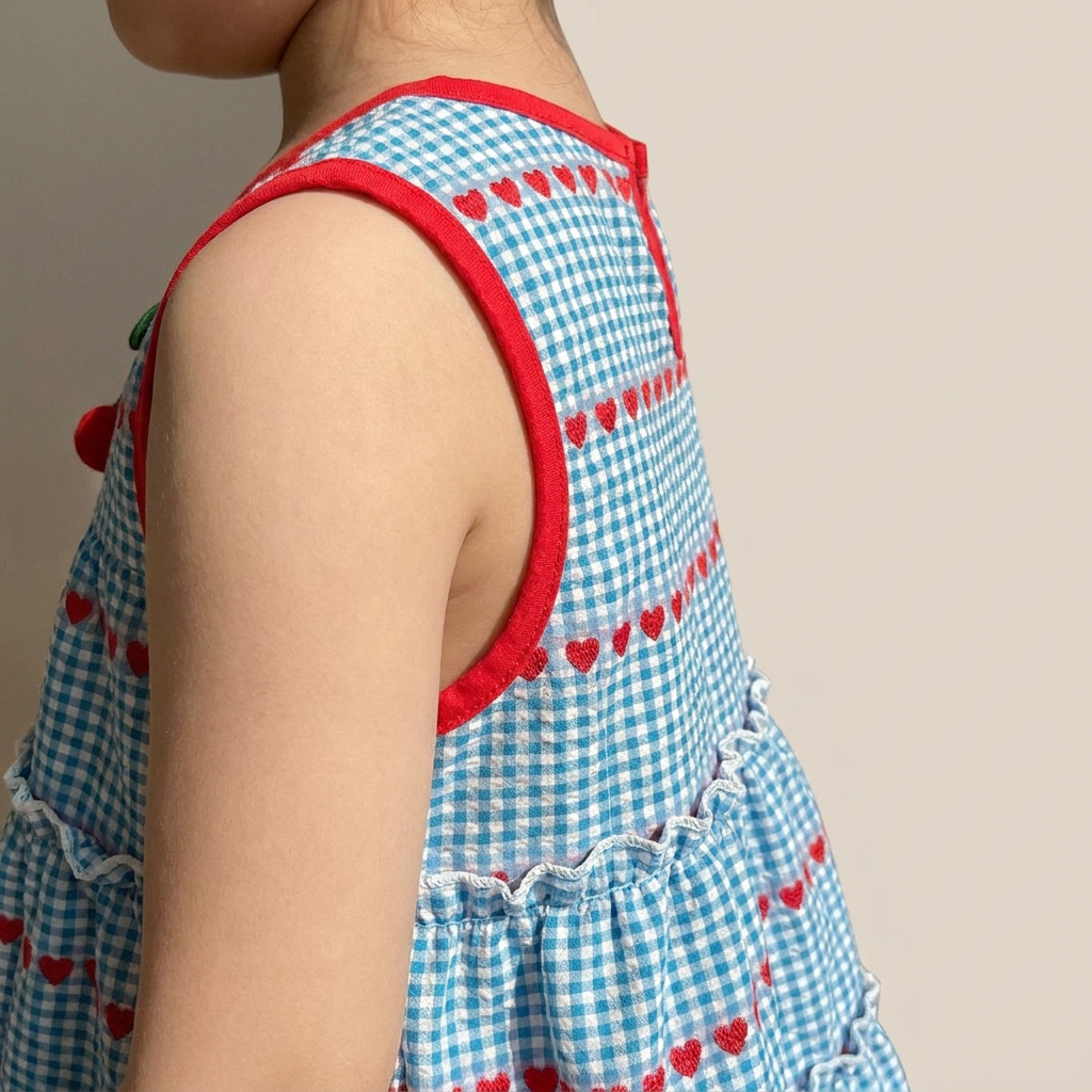 Cherry Picnic Dress Set