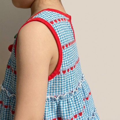 Cherry Picnic Dress Set