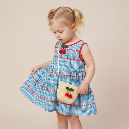 Cherry Picnic Dress Set