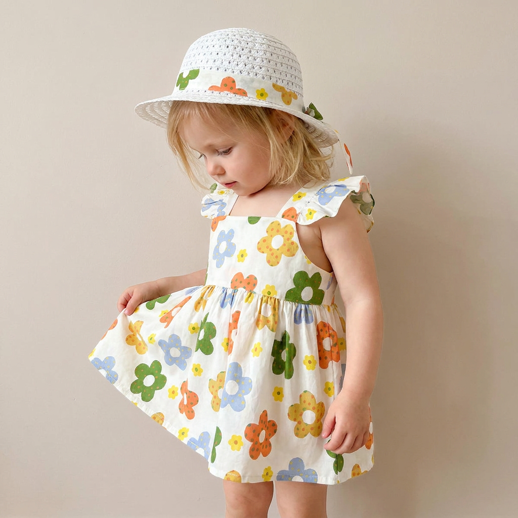 Happy Daisy Dress Set