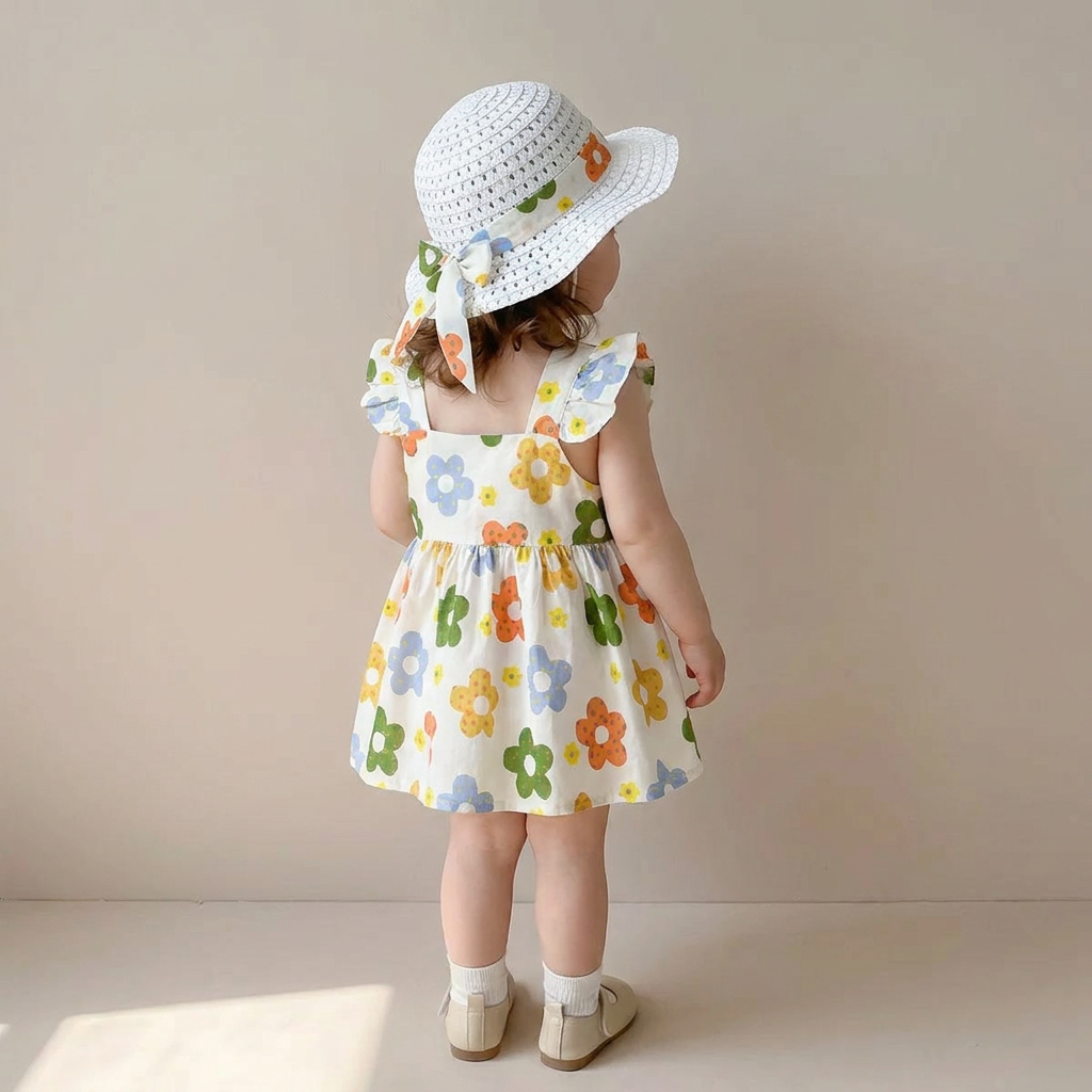 Happy Daisy Dress Set