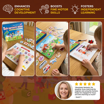 Montessori Activity Book for Kids – Playful Learning & Early Development
