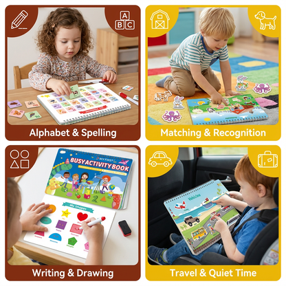 Montessori Activity Book for Kids – Playful Learning & Early Development