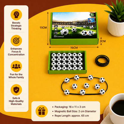 Magnetic Soccer Strategy Game – Interactive Family Challenge for Kids & Adults