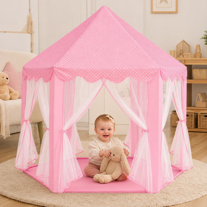 Princess Castle Play Tent for Indoor & Outdoor Fun