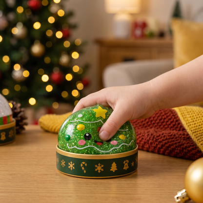 Christmas Dumpling Squishy Stress Relief Toy Set