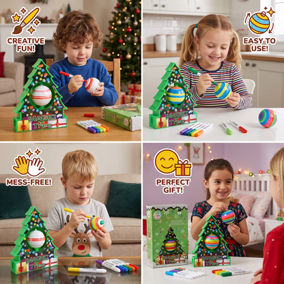 DIY Christmas Spinning Ornament Painting Kit