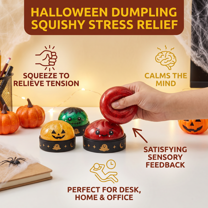 Halloween Dumpling Squishy Stress Relief Toys