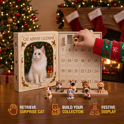 24-Day Christmas Cat Advent Calendar